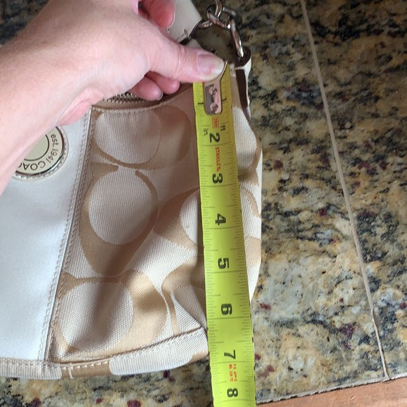 Coach beige purse - Picture 7 of 7